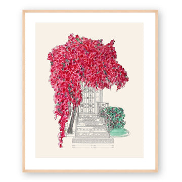 Bougainvillea Garden Ketubah