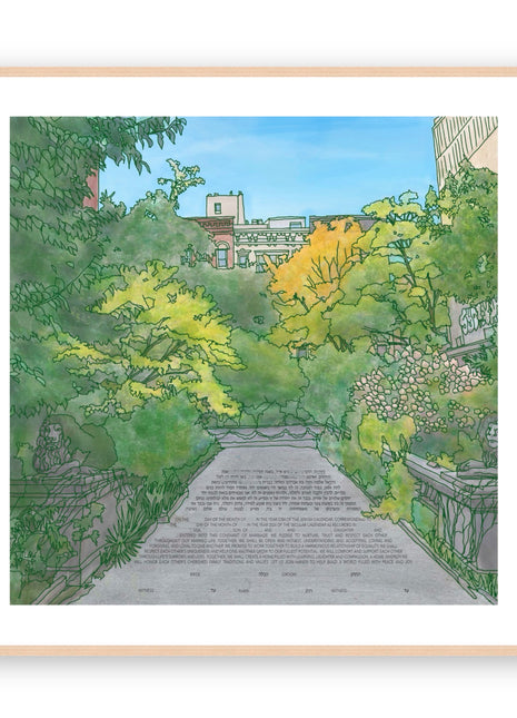 Landmark "Elizabeth Street" Ketubah